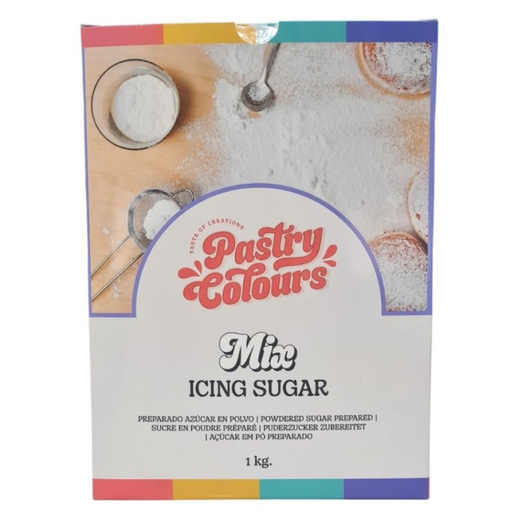 Icing sugar 1kg Pastry Colours