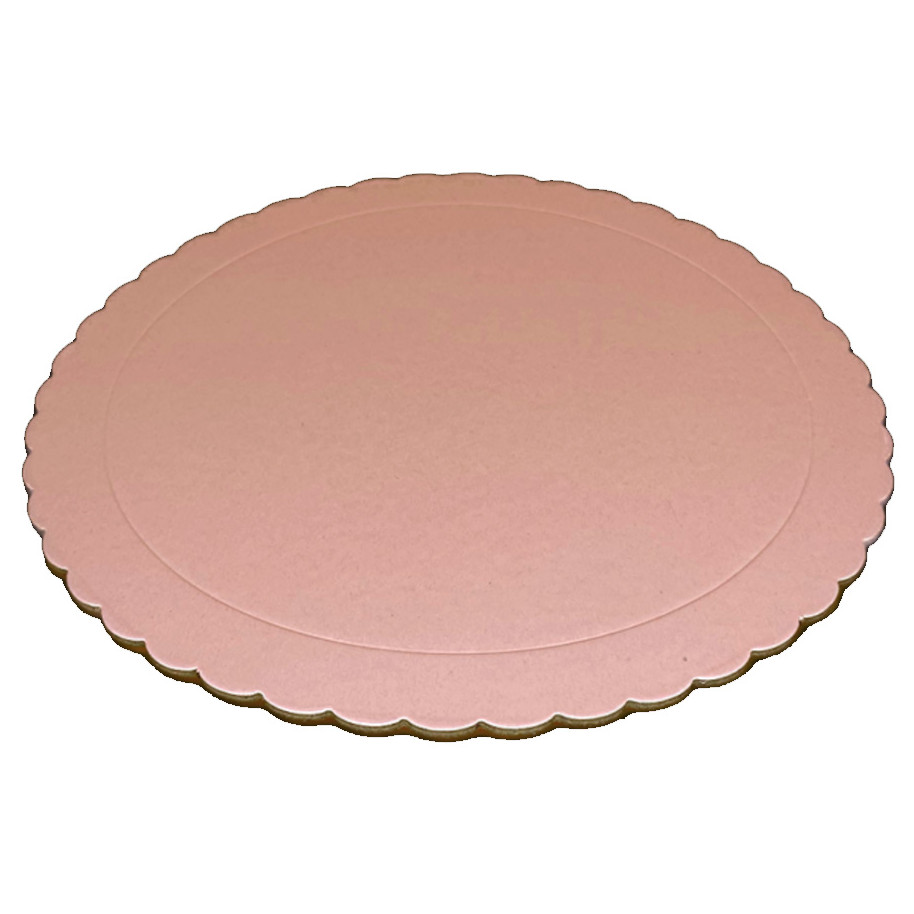 Base Ondulada Extrafuerte Rosa Bebe 35cm