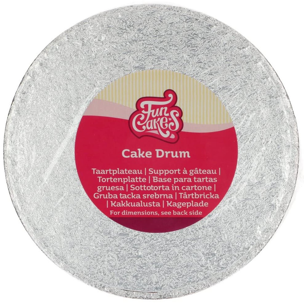 Base Redonda Gruesa para Tartas 17cm Funcakes