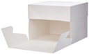 Caja Blanca para Tartas 30,5x30,5x25cm Decora