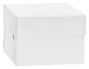 Caja blanca para tartas 36,5x36,5x25cm Decora