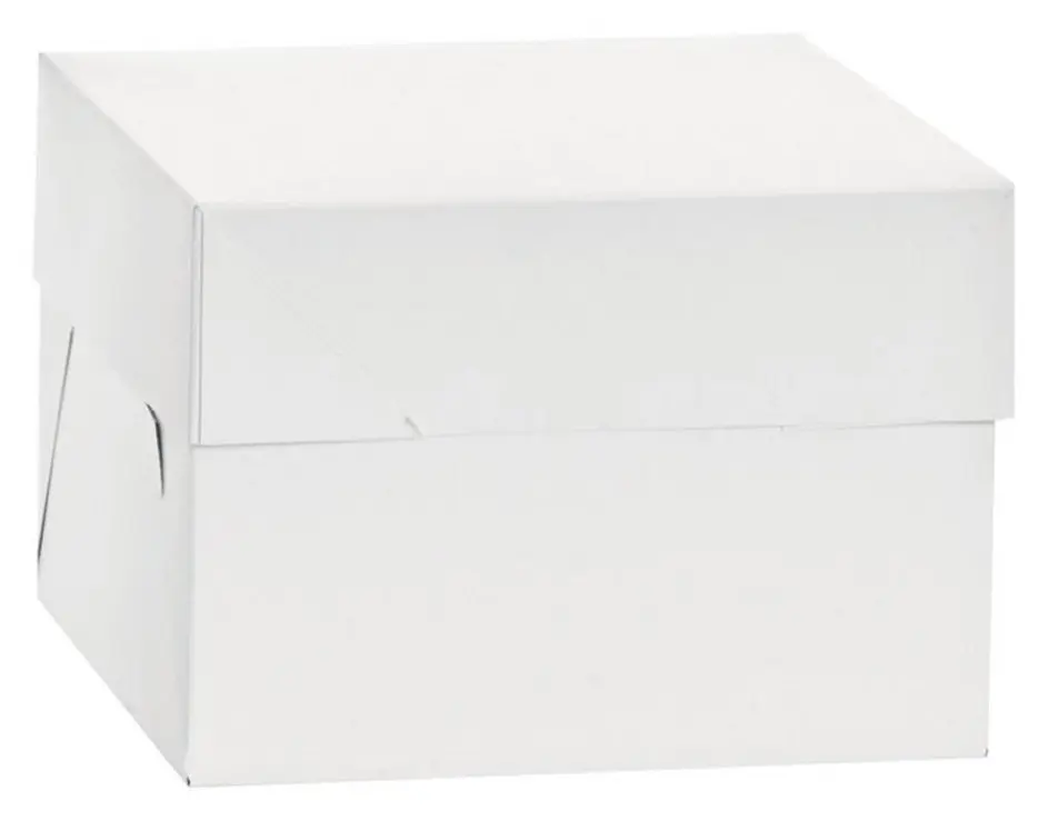 Caja Blanca para Tartas 36,5x36,5x36cm Decora