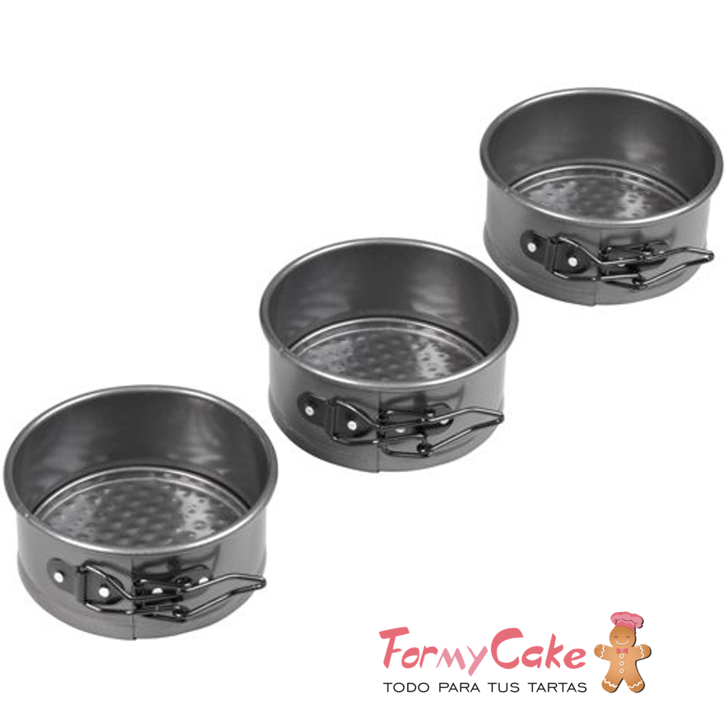 Mini Moldes Desmontables Set/3 Wilton