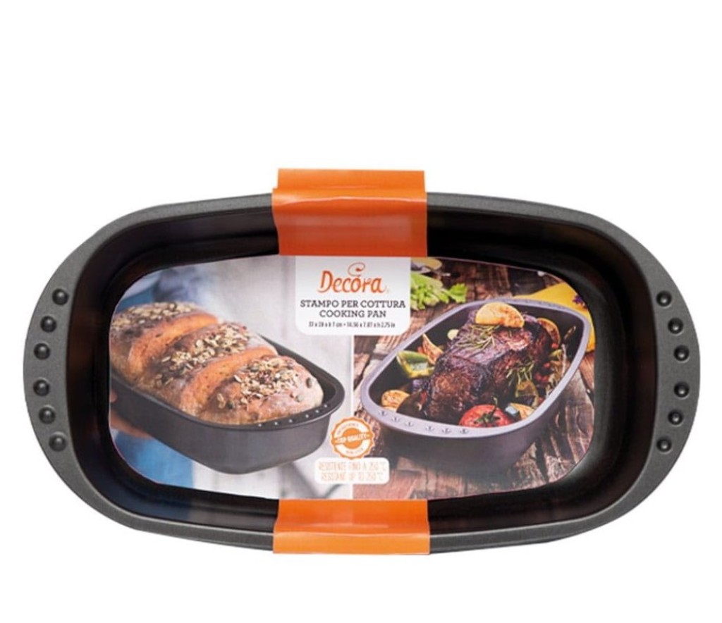Molde antihaderente 37x20x7 línea bake & cook Decora