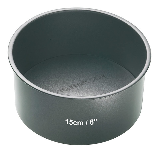 Molde con Base Extraible De Acero, Negro, 15x6,7 cm Master Class