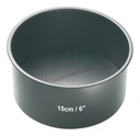 Molde con Base Extraible De Acero, Negro, 15x6,7 cm Master Class