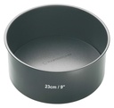 Molde con Base Extraible De Acero, Negro, 23x8cm Master Class