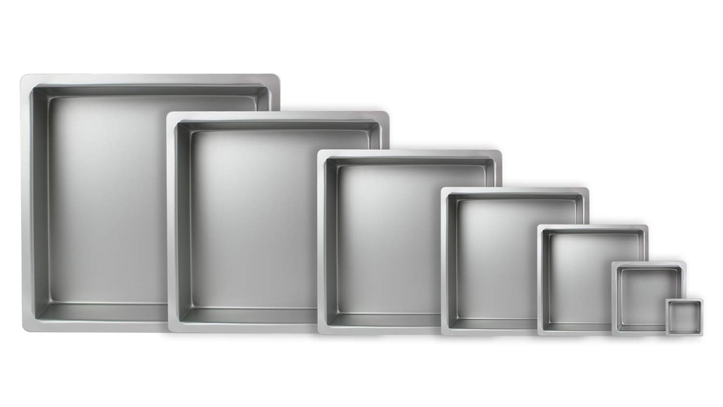 Molde Cuadrado Metal 10,2x10,2x10,2cm PME