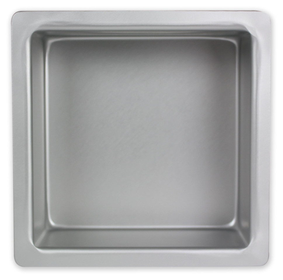 Molde Cuadrado Metal 10,2x10,2x7,5cm PME