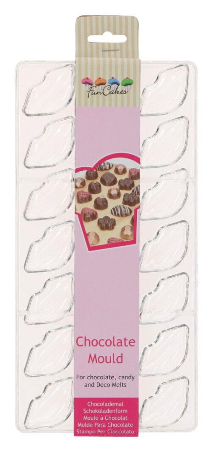 Molde de Bombones Labios 21uds Funcakes