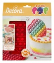 Molde de silicona corazón decorpop Decora