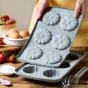 Molde De Silicona Flor Duo Set 2 Decora