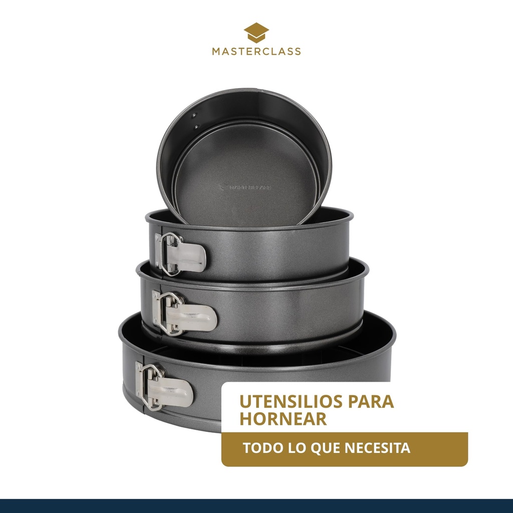 Molde Desmoldable Redondo Metal 20cm Master Class