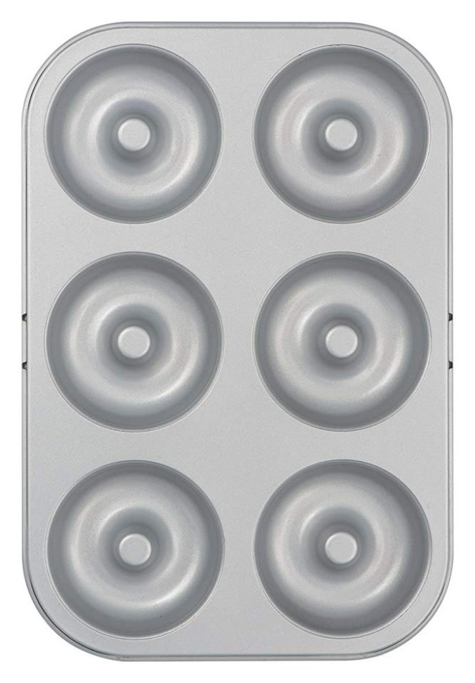 Molde Metal 6 Donuts Decora