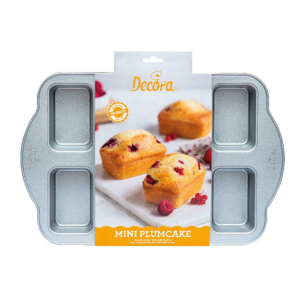 Molde Metal Mini Cake 8 Cavidades Decora