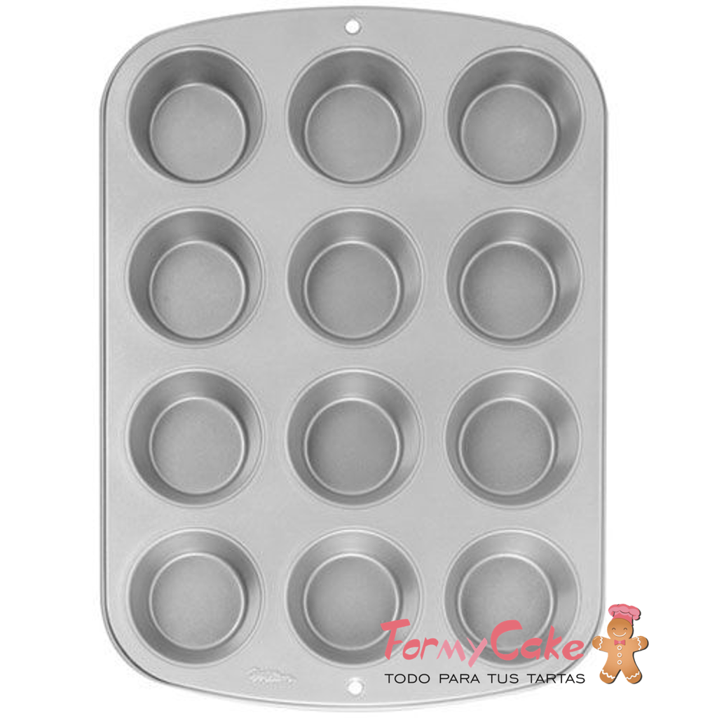 Molde MiniCupcakes para 12ud Wilton