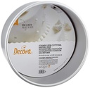 Molde redondo metal 20x10cm Decora