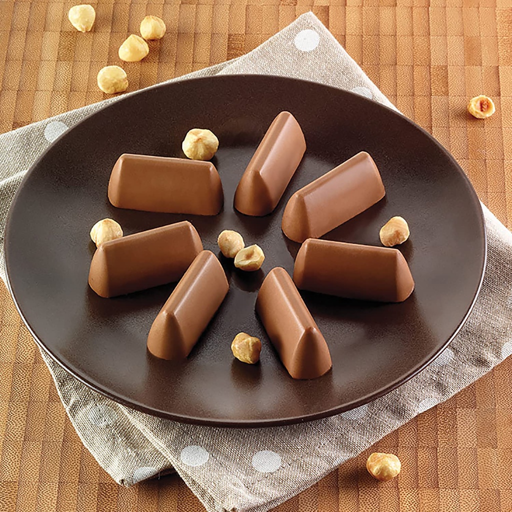 Molde Silicona Bombones Chocogianduia Silikomart
