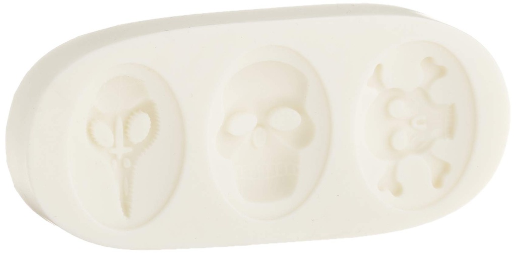 Molde Silicona Calaveras 3ud Städter