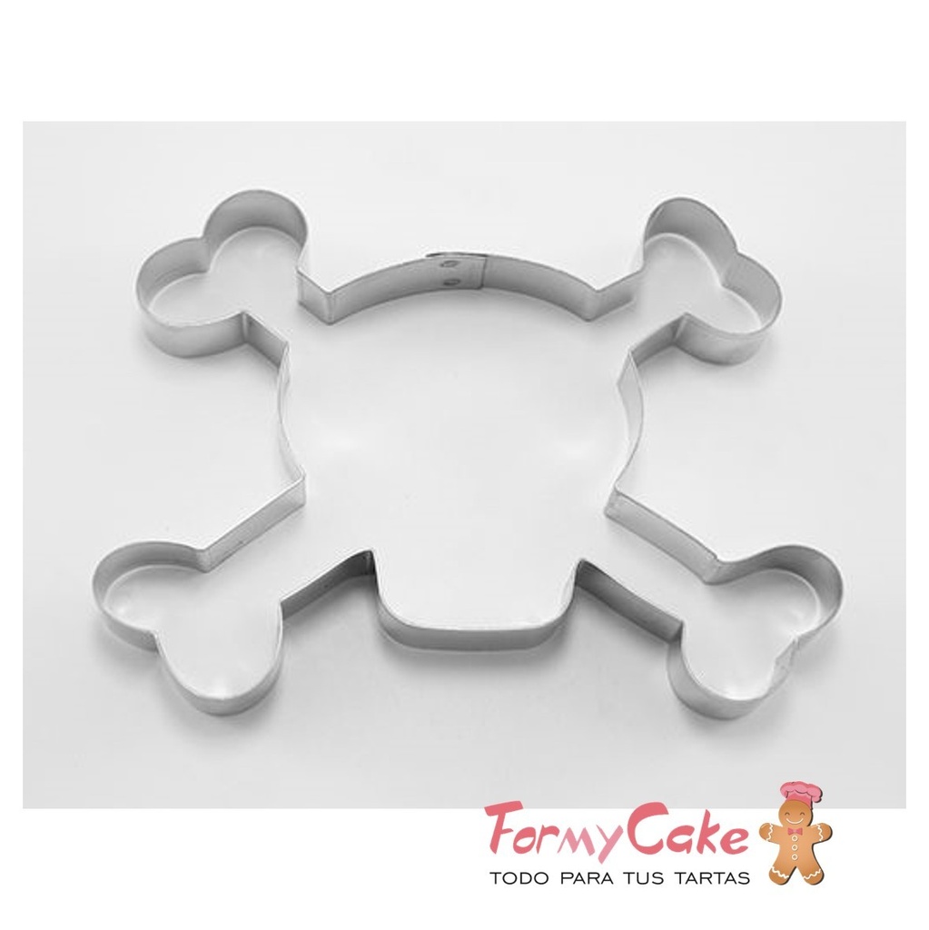 Cortante Calavera Pirata 13 cm Cutter