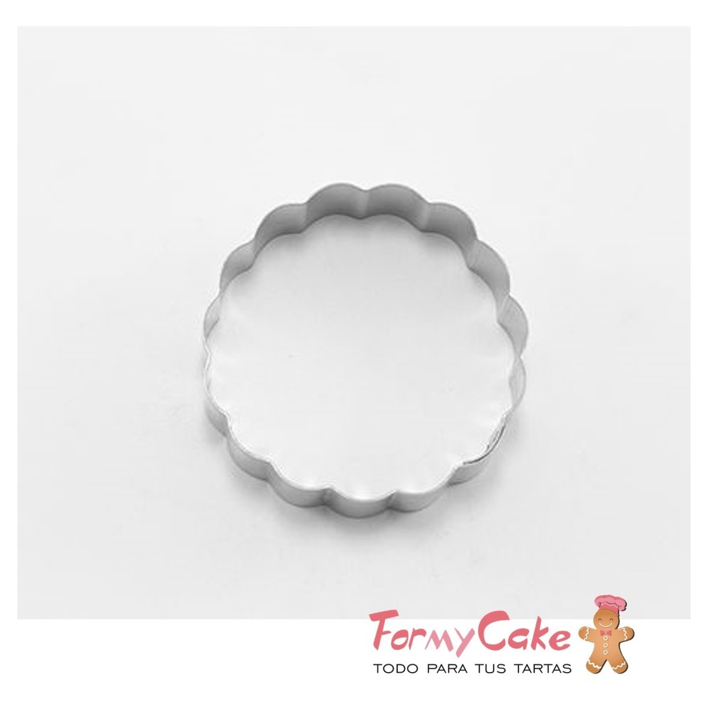 Cortante Círculo Rizado 6cm Cutter