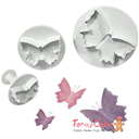 Cortante Mariposas 3ud PME