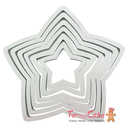 Cortantes Estrellas 6ud PME