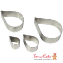 Cortantes Petalos Rosa 4ud PME