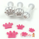 Mini Cortadores Expulsor Coronas 3uds Dekofee