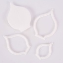 Set cortantes Lirios 11cm FMM