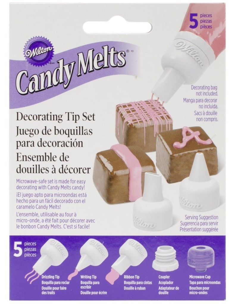 Set de boquillas para Candy Melts de Wilton
