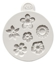 Molde de silicona pequeñas flores katy SUE