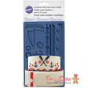 Molde fondant diseño náutico WILTON