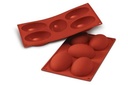 Molde silicona 5 huevos SILIKOMART