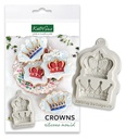 Molde silicona coronas katy sue designs