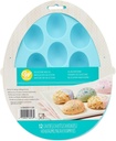 Molde silicona forma huevo Wilton
