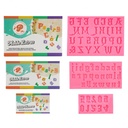 Molde Silicona Letras Minúsculas Mágicas Pastry Colours