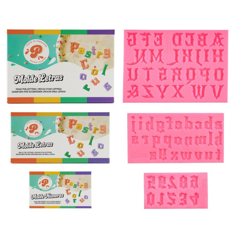 Molde Silicona Números Mágicos Pastry Colours