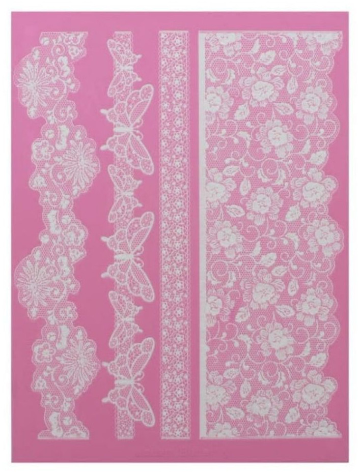 Tapete de encaje Madame Butterfly Grande Cake Lace