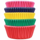 Minicápsulas cupcakes carnaval 5 colores 100ud PME