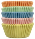 Minicápsulas cupcakes color pastel 5 colores 100ud PME