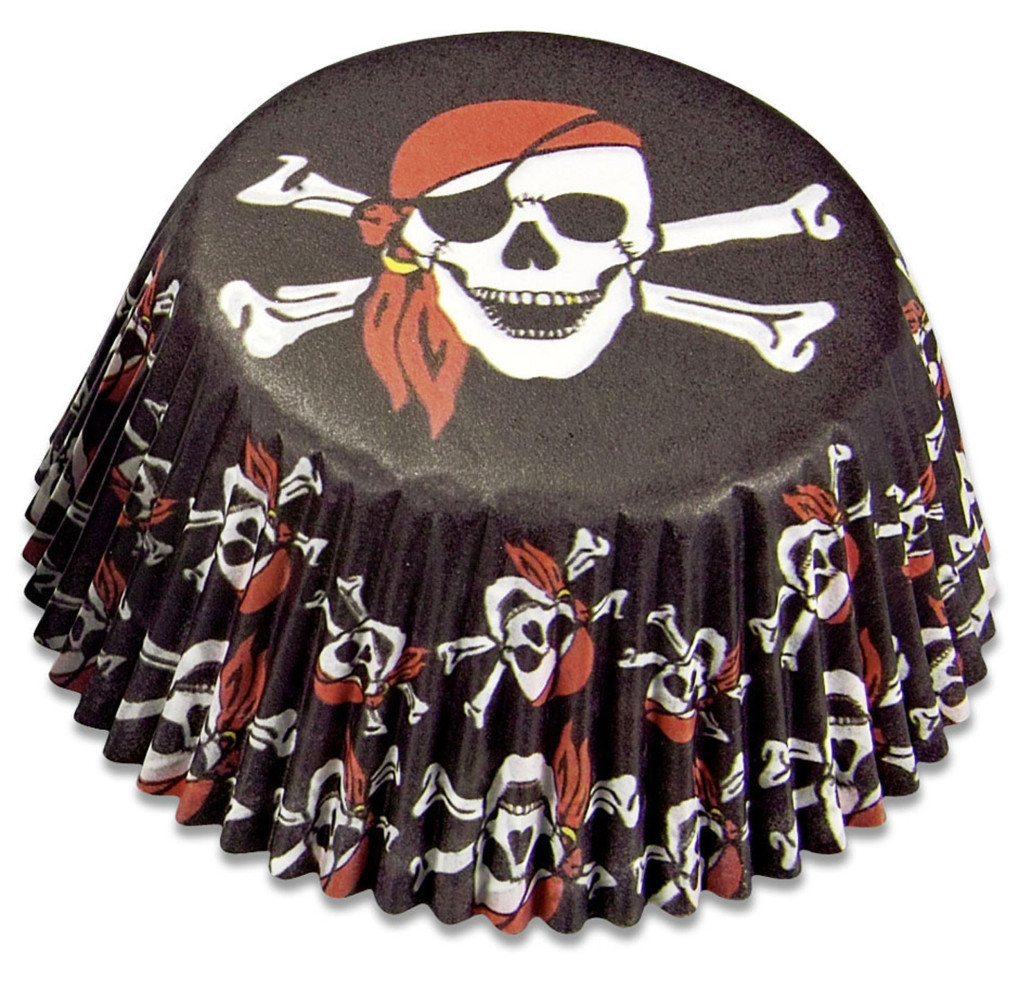 Minicápsulas cupcakes piratas 50ud STäDTER