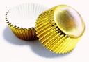 Minicápsulas cupcakes doradas 45ud PME