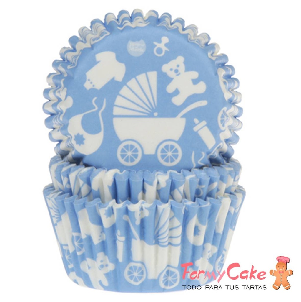 Cápsulas motivos bebé azules house of MARIE