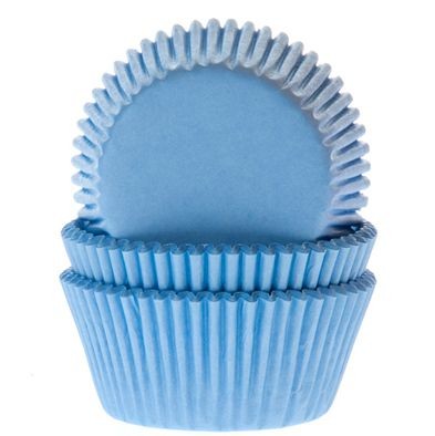 Minicápsulas cupcakes azul cielo 60ud House Of Marie