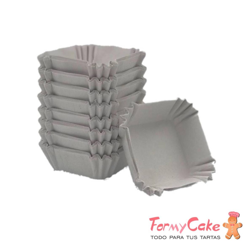 Cápsulas para marquesitas 40x40mm h:19mm, 25UD