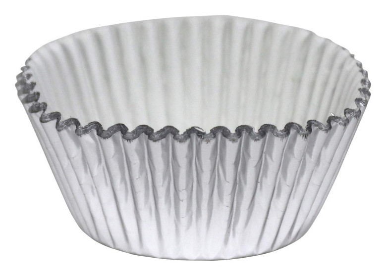 Cápsulas cupcakes plata 30ud PME