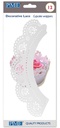 Wrappers 12ud rosas blancas PME