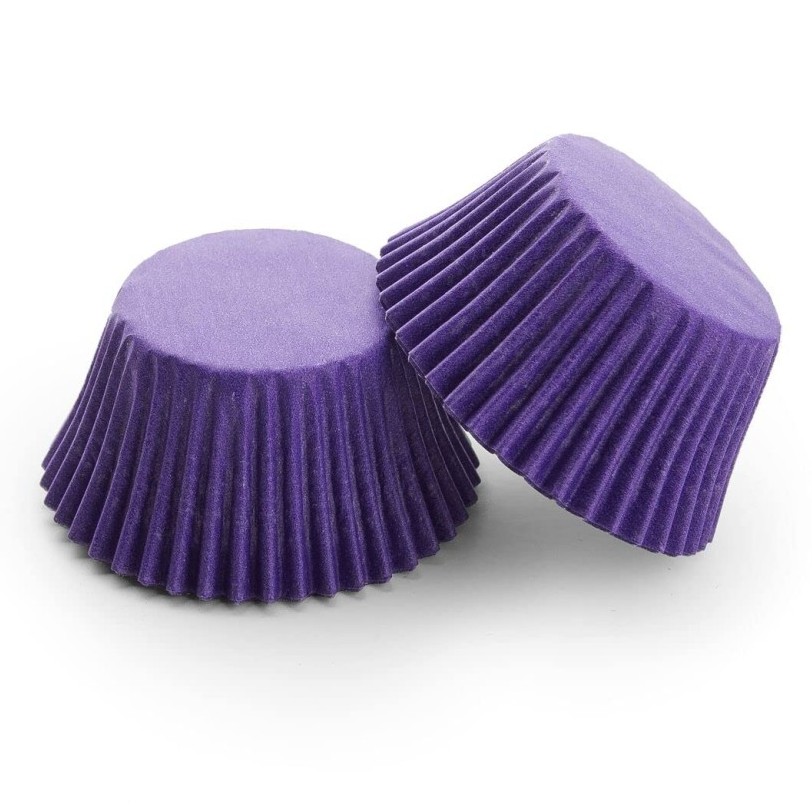 Capsulas para cupcake moradas 24ud PASTKOLOR
