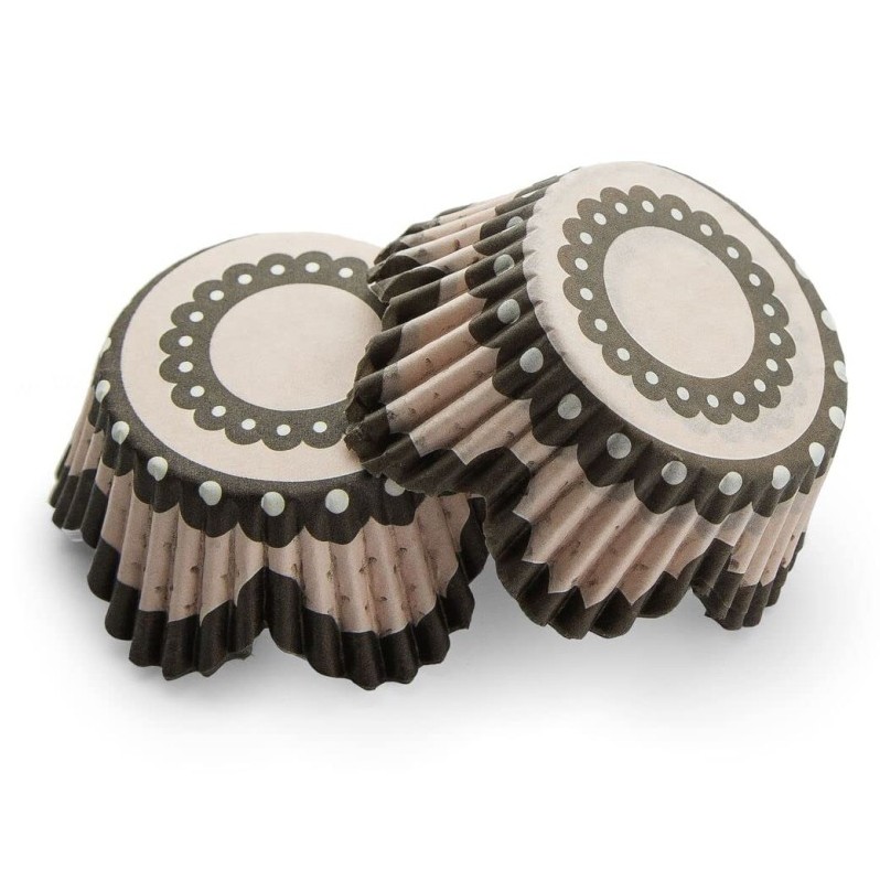 Capsulas para cupcake estilo barroco 50ud PASTKOLOR